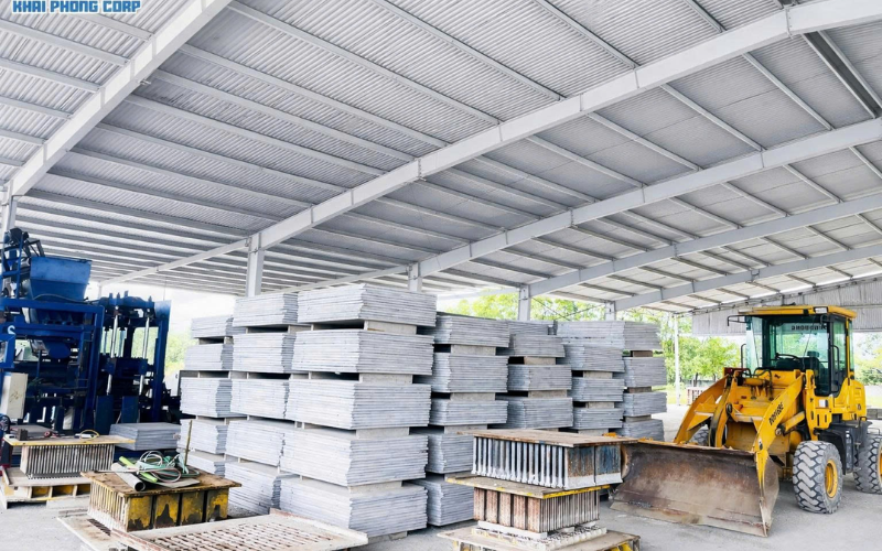 Non-Fired Concrete Blocks Tran Doan LLC